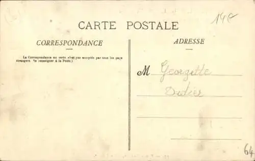 CPA Pau Pyrénées-Atlantiques, Courses, Le Départ