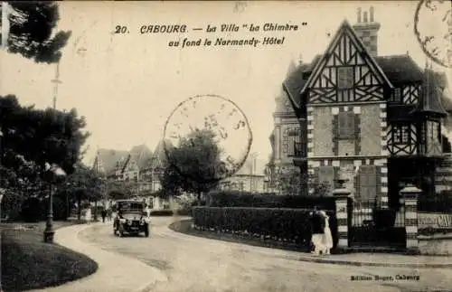 Ak Cabourg Calvados, Villa La Chimere, Normandy Hotel