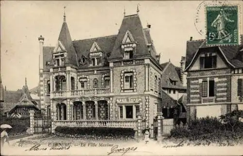 CPA Cabourg Calvados, Villa Maxime