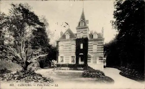 Ak Cabourg Calvados, Villa Nilic
