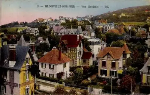Ak Blonville sur Mer Calvados, Vue Generale