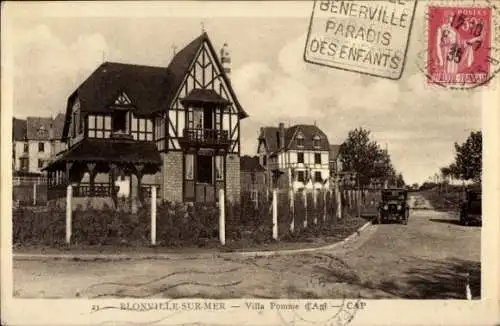 CPA Blonville sur Mer Calvados, Villa Pomme d'Ani