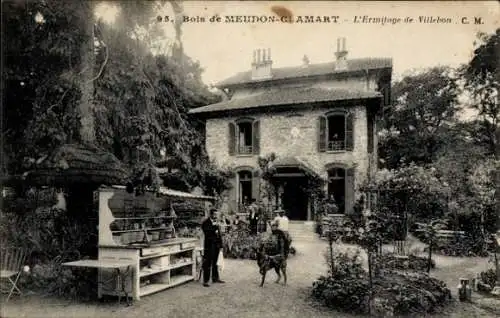 Ak Meudon Clamart Hauts de Seine, L'Ermitage de Villebon