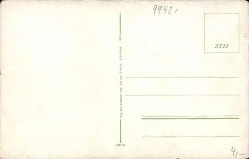 Ak Weimar in Thüringen, Stadtpanorama vom Museum, Parkanlage, Gebäude