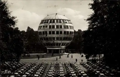 Ak Dresden, Kugelhaus, Café Kugelhaus, Jahresschau Deutscher Arbeit