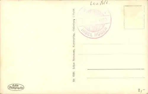 Ak Arkona Putgarten auf Rügen, Inselpartie, Leuchtturm