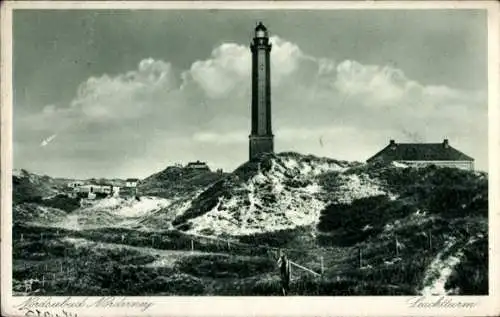 Ak Norderney in Ostfriesland, Leuchtturm