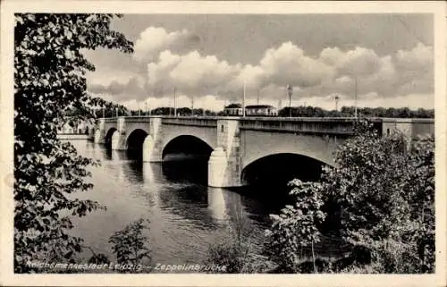 Ak Leipzig, Zeppelinbrücke