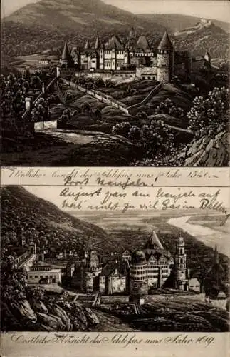 Ak Heidelberg am Neckar, Schloss