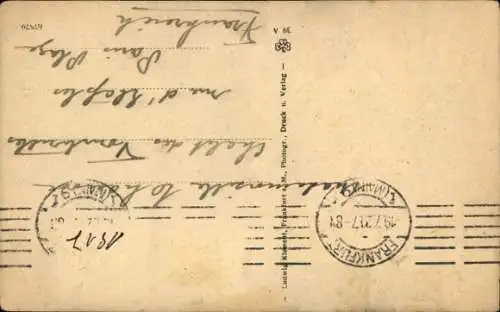 Ak Bad Homburg vor der Höhe Hessen, Schloss-Eingang