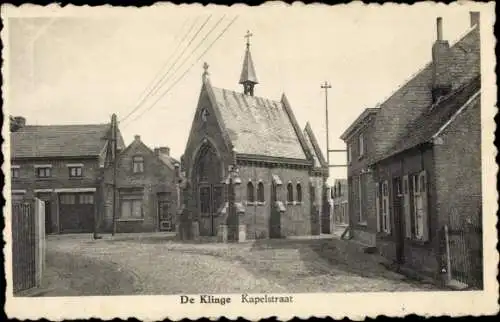 Ak De Klinge Oost-Vlaanderen, Kapelstraat