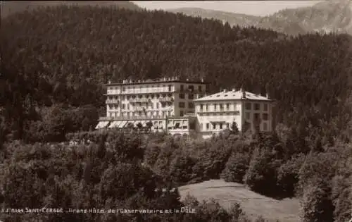 Ak Saint Cergue Kanton Waadt, Grand Hôtel de Observatoire et la DÔLE