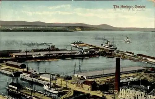 Ak Quebec Kanada, Hafen