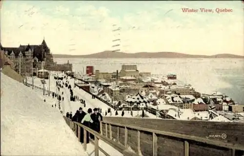 Ak Quebec Kanada, Winter View