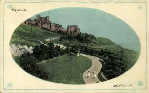 Passepartout Ak Dover Kent England, Dover Castle