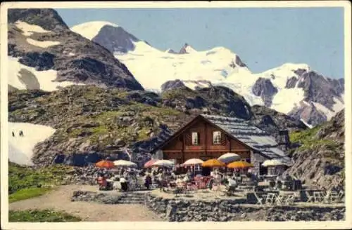 Ak Innertkirchen Kanton Bern, Restaurant Sustenpasshöhe