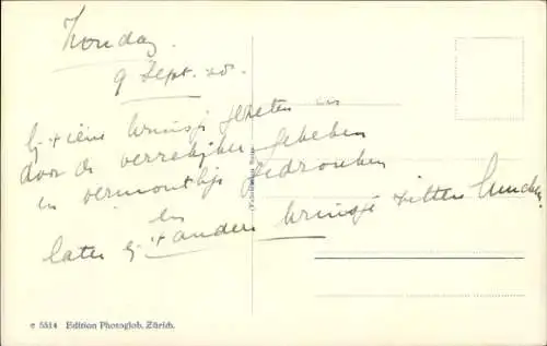 Ak Interlaken Kanton Bern Schweiz, Grand Restaurant Harderkulm, Gebirge, Aussicht, Landschaft,...