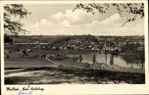 Ak Mattsee in Salzburg, Panorama