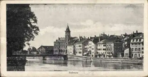 CPA Ville de Soleure Suisse, vue partielle du ville