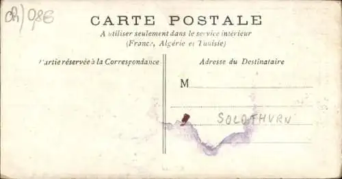 CPA Ville de Soleure Suisse, vue partielle du ville