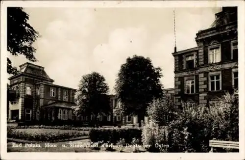 Ak Polczyn Zdrój Bad Polzin Pommern,  Moor u. Mineralbad, Karhaus Deutscher Osten