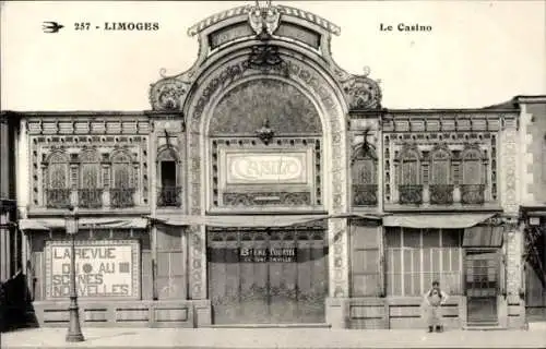 CPA Limoges Haute-Vienne, Casino