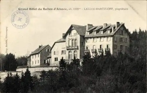 Ak Ballon d'Alsace Vosges, Grand Hotel
