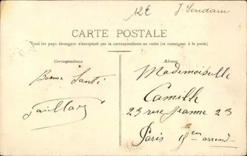 CPA Ballon d'Alsace Vosges, le Chalet Bonaparte