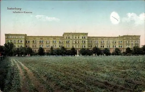 Ak Tschernjachowsk Insterburg Ostpreußen, Infanterie-Kaserne