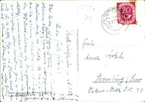 Ak Recklinghausen, Rathaus