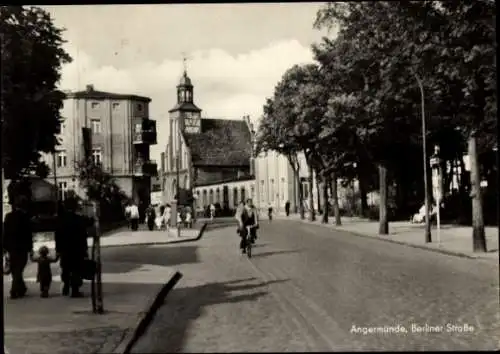 Ak Angermünde, Berliner Straße