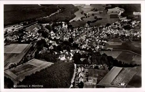Ak Wendelstein in Mittelfranken, Fliegeraufnahme