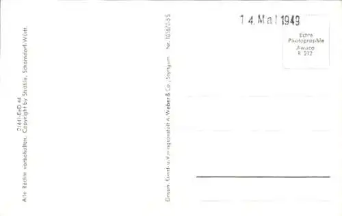 Ak Markt Einersheim in Unterfranken, Fliegeraufnahme