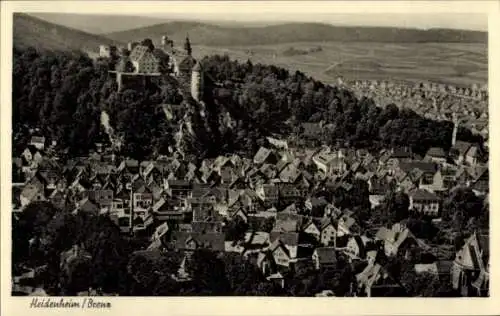 Ak Heidenheim an der Brenz Württemberg, Fliegeraufnahme