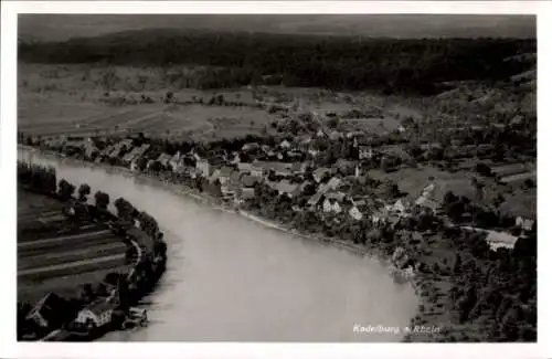 Ak Kadelburg Küssaberg Baden Württemberg, Fliegeraufnahme