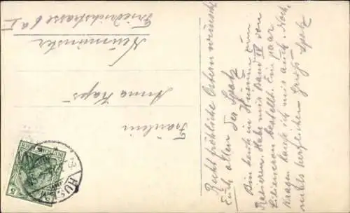 Ak Kaiser Wilhelm II. mit ältestem Enkel