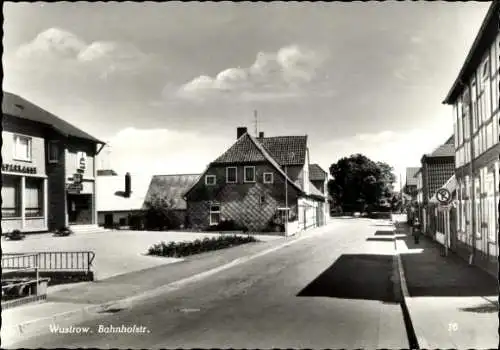 Ak Wustrow im Wendland, Bahnhofstraße