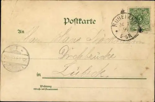 Litho Rübeland Oberharz am Brocken, Hermannshöhle