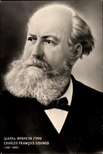 Künstler Ak Komponist Charles Francois Gounod