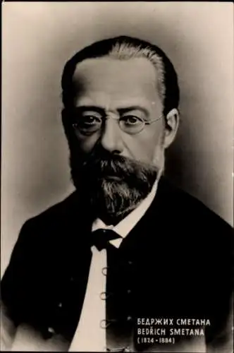 Künstler Ak Komponist Bedrich Smetana