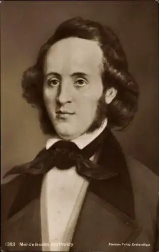Künstler Ak Komponist Mendelssohn-Bartholdy