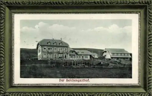 Ak Aitern im Schwarzwald, Badischer Belchen, Belchenhotel, Belchengasthof J. Stiefvater