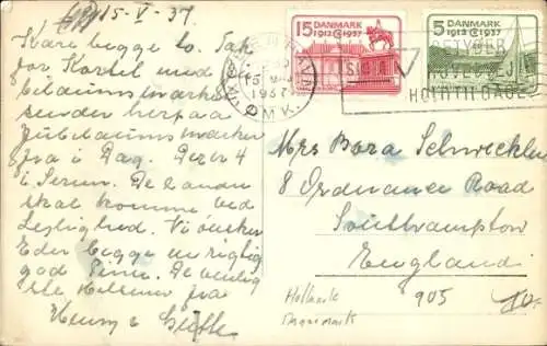 Ak König Christian X von Dänemark, Pferd, Kinder