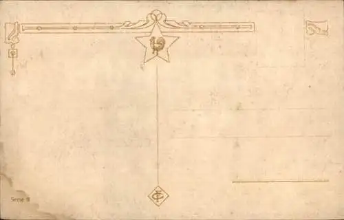 Ak Junge Frau, Portrait