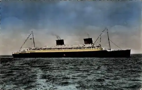 Ak Dampfer Liberte, CGT, French Line