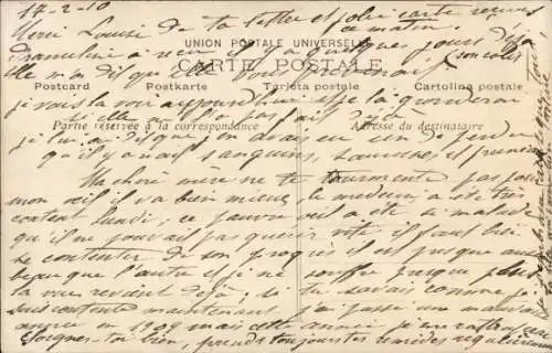 Briefmarken Ak Junge Frau mit Blumen, Porträt