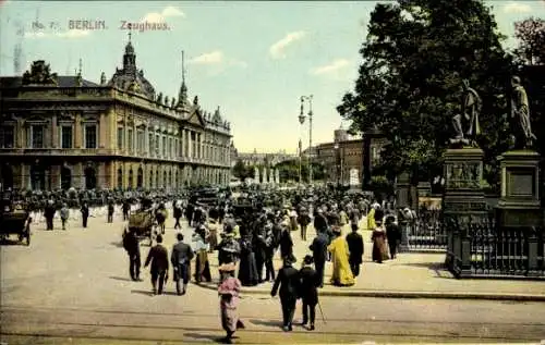 Ak Berlin Mitte, Zeughaus, Aufziehen der Wache