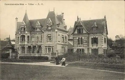 CPA Cabourg Calvados, Villas