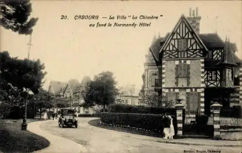 Ak Cabourg Calvados, Villa La Chimere, Normandy Hotel