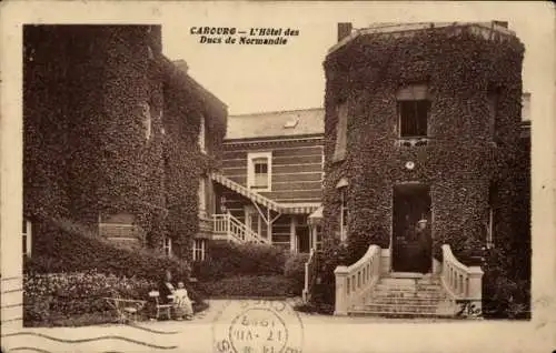 Ak Cabourg Calvados, Hotel des Ducs de Normandie